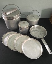 Vintage mirror aluminum for sale  Trego