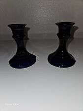 blue candle holders hd for sale  Salem