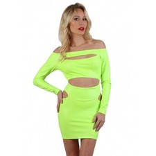 Robe ajourée wetlook d'occasion  Le Coudray