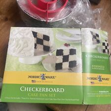 Checkerboard cake pan for sale  Tucson
