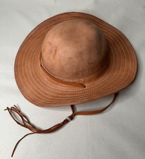 Chapéu de Couro Brasileiro Boiadeiro Gaúcho Cowboy Oshosi Ode comprar usado  Enviando para Brazil