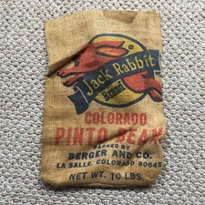 Vintage burlap sack for sale  Vail