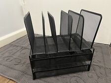 small black organizer shelf for sale  Flushing