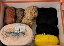 Wollpaket knäuel bobbel gebraucht kaufen  Leipzig