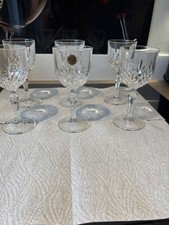 Lead crystal glasses for sale  PLYMOUTH