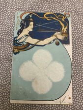 Cartolina liberty illustratori usato  Ravenna