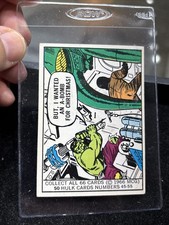 Usado, 1966 Marvel Super Heroes Card # 50 Hulk Rookie Card Donruss Vintage Ótima Forma comprar usado Usado, 1966 Marvel Super Heroes Card # 50 Hulk Rookie Card Donruss Vintage Ótima Forma comprar usado  Enviando para Brazil