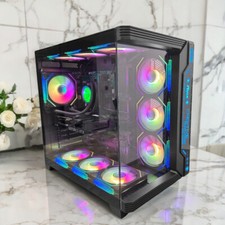 ARGB Gaming PC Intel i7 32GB RAM 1TB SSD GeForce GTX1080 TI WIN10 WIFI 6 + BT comprar usado  Enviando para Brazil