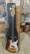 Electric bass sunburst for sale  Caldwell