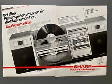 Sharp plattenspieler musikcent gebraucht kaufen  Aßlar