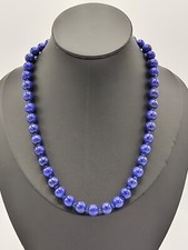 Collier perles lapis d'occasion  Aix-en-Provence-