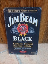 Blechschild jim beam gebraucht kaufen  Emmerting