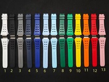 Pulseira de relógio de borracha fluoro FKM de substituição tamanho L compatível com Richard Mille RM011, usado comprar usado  Enviando para Brazil