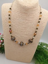 Handcrafted beaded necklace for sale  ATTLEBOROUGH