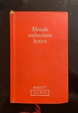 Messale ambrosiano festivo. usato  Milano