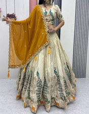 Designer cream lehenga for sale  Boyds