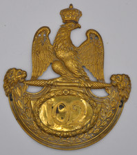 Cuivrerie plaque shako d'occasion  Mirebeau-sur-Bèze