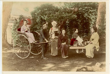 Japan rickshaw with d'occasion  Pagny-sur-Moselle