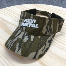 Chapéu viseira Hevi metal masculino marrom sistema operacional ajustável aba curva logotipo bordado comprar usado  Enviando para Brazil