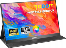 Yodoit PTM15 15,6'' Monitor LCD, IPS, 1920x1080, HDMI, Czarny na sprzedaż  PL