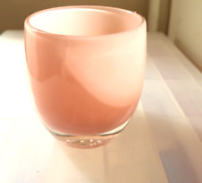 Glassybaby pink votive for sale  READING