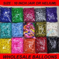 Wholesale balloons 100 for sale  EVESHAM