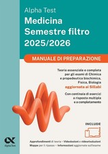 Alpha test medicina. usato  Lamezia Terme