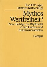 Mythos wertfreiheit usato  Napoli