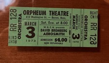 Aerosmith 1st concert for sale  Lake Park