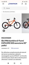 Bicicletta rockrider bambino usato  Castelnuovo del Garda