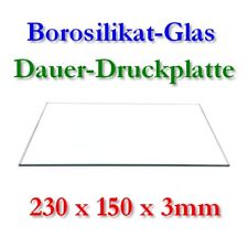 Borosilikatglas druckbett 230x gebraucht kaufen  Berlin