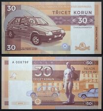 30 koron - Czechoslovakia - Skoda Favorit (2018) - Matej Gabris na sprzedaż  PL