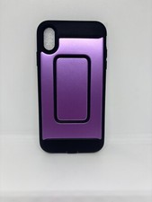 Usado, capa dura youmaker corpo inteiro compatível com iPhone XS Max roxa comprar usado  Enviando para Brazil