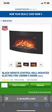 Black wall mounted for sale  SHEFFIELD