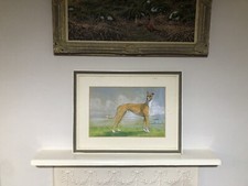 Greyhound painting coursing for sale  LONDON