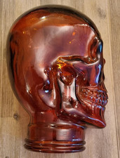 Teschio vetro ambra usato  San Vittore Olona