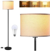 Usado, Abajures de assoalho BoostArea para sala de estar quarto, 9W lâmpada de assoalho moderna com 3 cores comprar usado  Enviando para Brazil