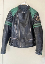 Vintage moto cuir d'occasion  Expédié en Belgium