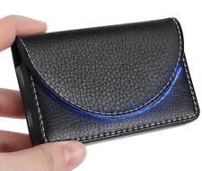 Kreditkartenetui schwarz leder gebraucht kaufen  Schönebeck (Elbe)