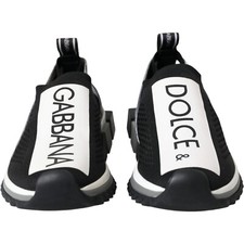 Tênis Feminino Dolce & Gabbana Preto Branco Slip On Sorrento UE36/EUA 5.5 comprar usado  Enviando para Brazil