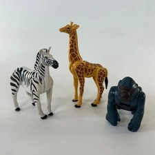 Vintage Fisher Price ADVENTURE PEOPLE Tygrys ŻYRAFA Zebra LEW Vintage Safari Zwierzę, używany na sprzedaż  Wysyłka do Poland