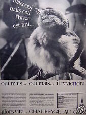1964 advertising gaz d'occasion  Expédié en Belgium