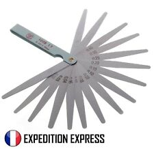Jeu de Cales Précision Jauge Epaisseur 0,02-1mm Réglage Soupape Moteur Mécanique comprar usado  Enviando para Brazil