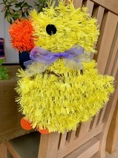 Tinsel easter chick for sale  SURBITON