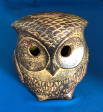 Stoneware owl shaped for sale  SANDBACH