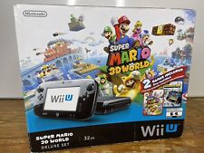 Nintendo Wii U Super Mario 3D World Deluxe Conjunto SOMENTE CAIXA comprar usado  Enviando para Brazil