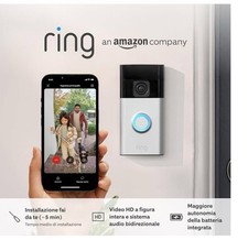 Ring videocitofono batteria usato  Taranto