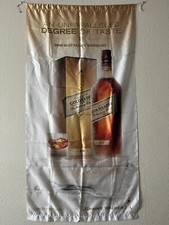 Johnnie Walker Banner/Wall Hangings-Your Choice 6 Styles-Dourado-Azul-Striding Man, usado comprar usado  Enviando para Brazil