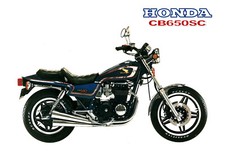 Honda poster cb650sc d'occasion  Expédié en Belgium