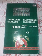 Guirlande lumineuse électriqu d'occasion  Calais